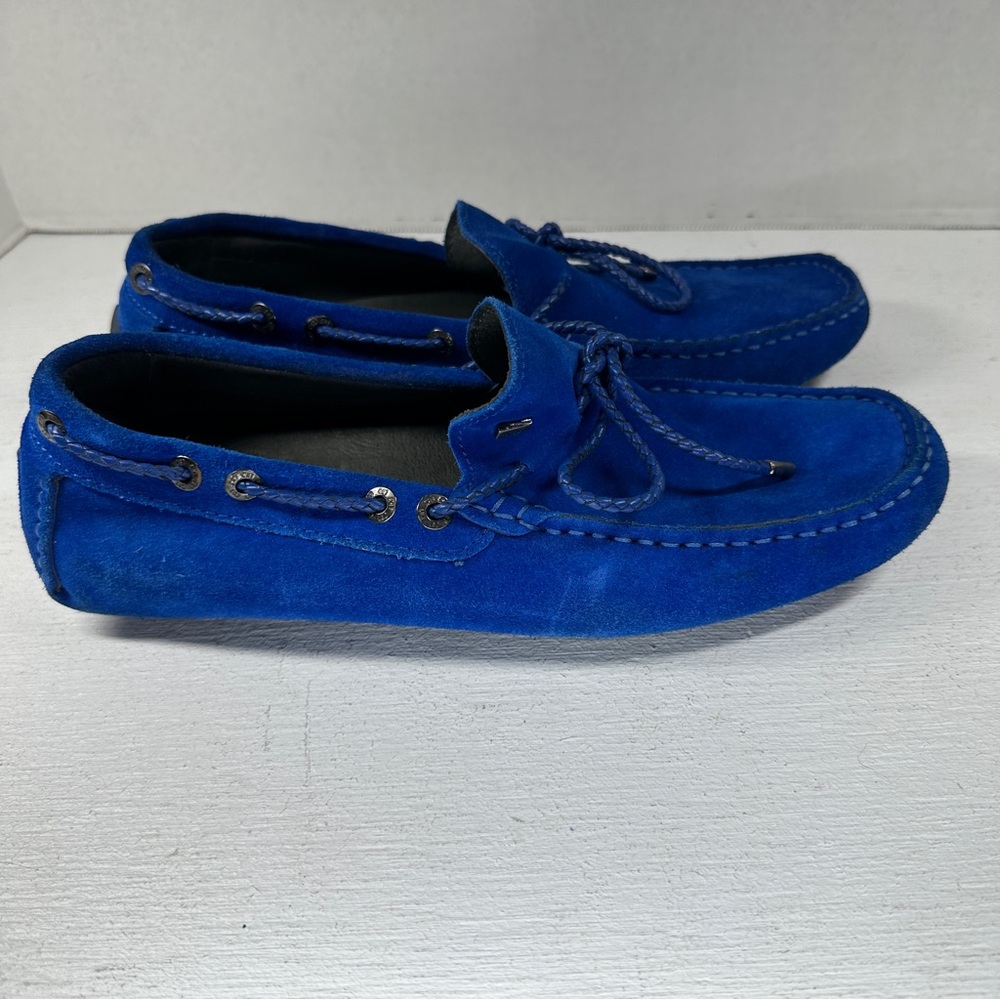 Cristiano Ronaldo CR7 Driving Shoe Royal Blue EU Size 40 US Size 7.5 Portugal